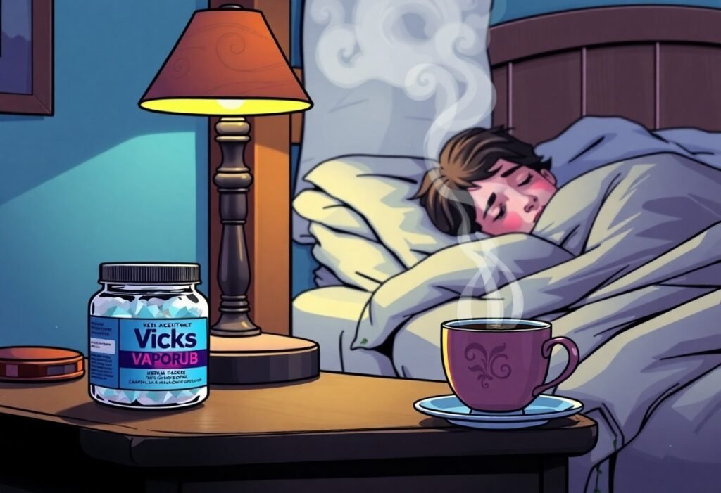sleep soundly with vicks vaporub relaxation yav