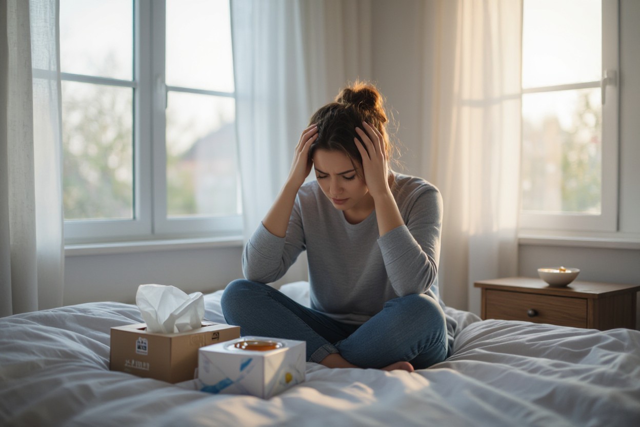 morning stuffy nose causes and relief thz