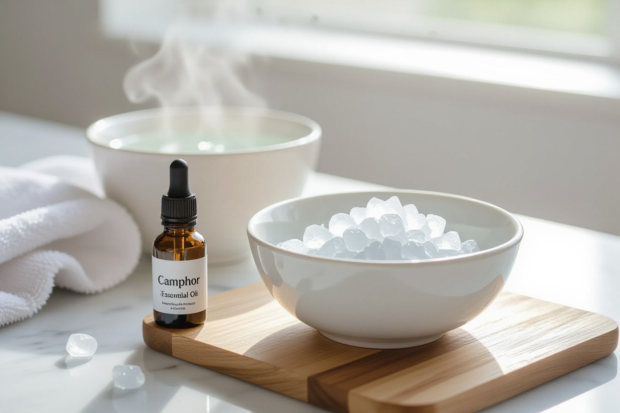 camphor for breathing benefits and safety