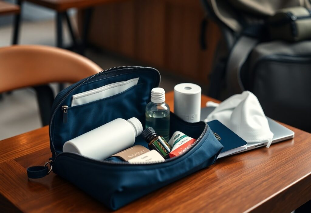 digital nomad health kit travel breathing relief rig