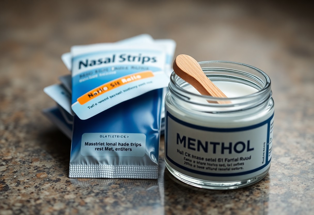 nasal strips vs menthol rub relief methods deq