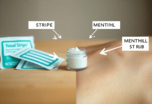 Nasal strips vs menthol rub external vs internal relief methods
