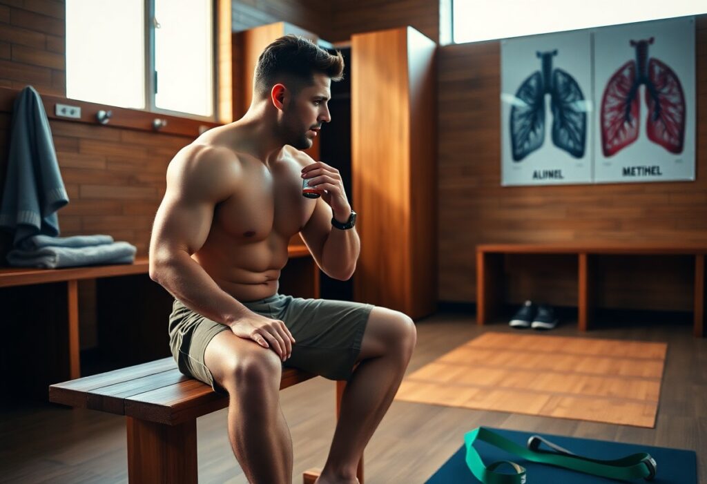 postworkout recovery muscle rub with airway benefits elo