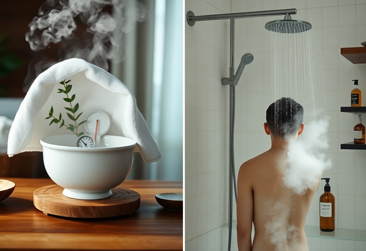 steam bowl vs hot shower best relief nmn