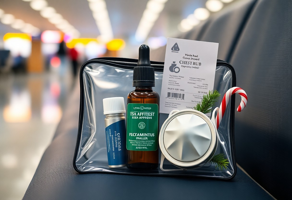 tsa approved holiday travel breathing kit