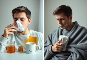 Cold vs flu symptoms and natural treatment differences