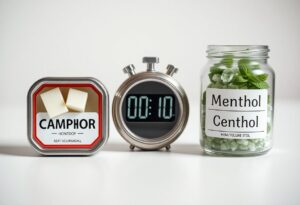 Camphor vs menthol which ingredient works faster for blocked nose
