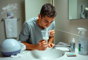 What to do when saline rinse makes congestion worse